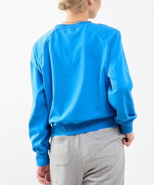 SOFFITTO（ソフィット）の「パワーショルダースウェット（スウェット・レディース・ホワイト/トップグレー/ブルー・FREE）」の5枚目の写真