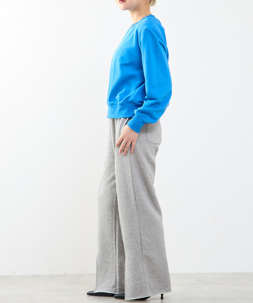 SOFFITTO（ソフィット）の「パワーショルダースウェット（スウェット・レディース・ホワイト/トップグレー/ブルー・FREE）」の7枚目の写真