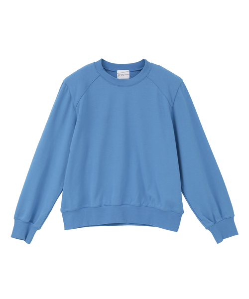 SOFFITTO（ソフィット）の「パワーショルダースウェット（スウェット・レディース・ホワイト/トップグレー/ブルー・FREE）」の14枚目の写真