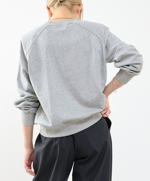 SOFFITTO（ソフィット）の「パワーショルダースウェット（スウェット・レディース・ホワイト/トップグレー/ブルー・FREE）」の17枚目の写真