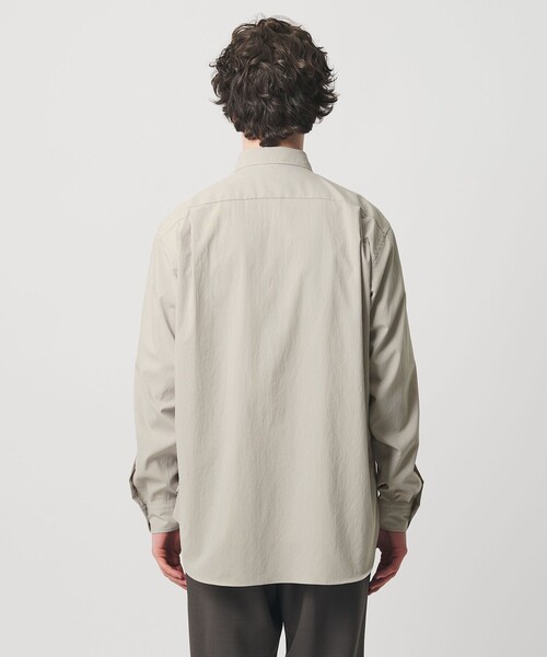 UNITED ARROWS（ユナイテッドアローズ）の「フォーシーズンズ ポプリン レギュラーカラーシャツ　ヨコストレッチ（シャツ/ブラウス・メンズ・ブラック/オレンジ/ベージュ/オフホワイト・S/XL/L/M）」の14枚目の写真