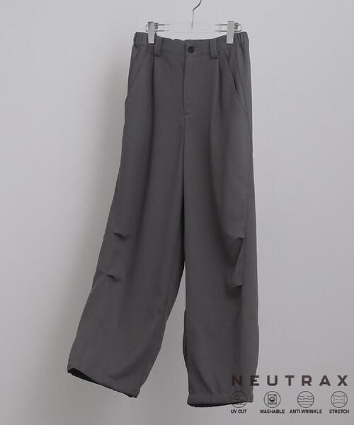tk.TAKEO KIKUCHI(ティーケータケオキクチ)の「【UVカット/ストレッチ】NEUTRAXシリーズ パラシュートパンツ(その他パンツ・メンズ・グレー/ブラウン系その他/ブラック・03/02/01)」の3枚目の写真