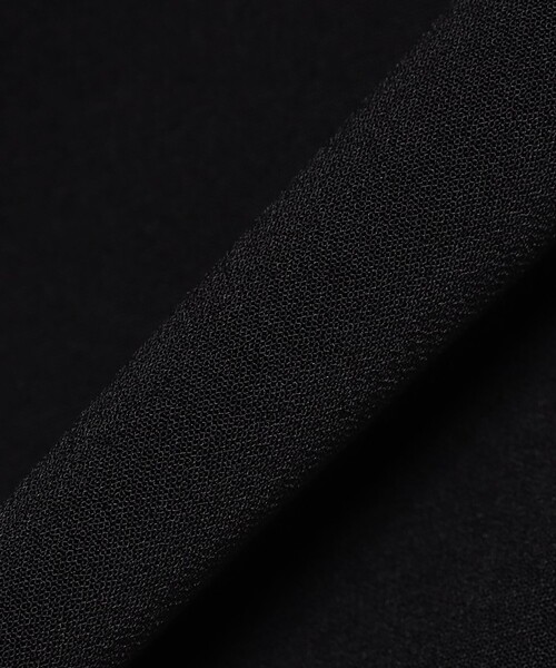 Demi-Luxe BEAMS(デミルクス ビームス)の「【7/31値下げ】Vネック バック シアーワンピース(ワンピース・レディース・ブラック/ブラウン系その他4・38/36)」の4枚目の写真