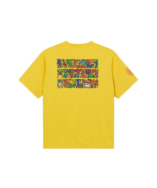 Alpha Industries（アルファインダストリーズ）の「Alpha Industries/アルファインダストリーズ/Keith Haring X Alpha GRAPHIC TEE HEART MAN/キースへリング グラフィック ティーシャツ ハートマン（Tシャツ/カットソー・メンズ・ホワイト/イエロー・X-LARGE/LARGE/MEDIUM/SMALL/X-SMALL）」の18枚目の写真