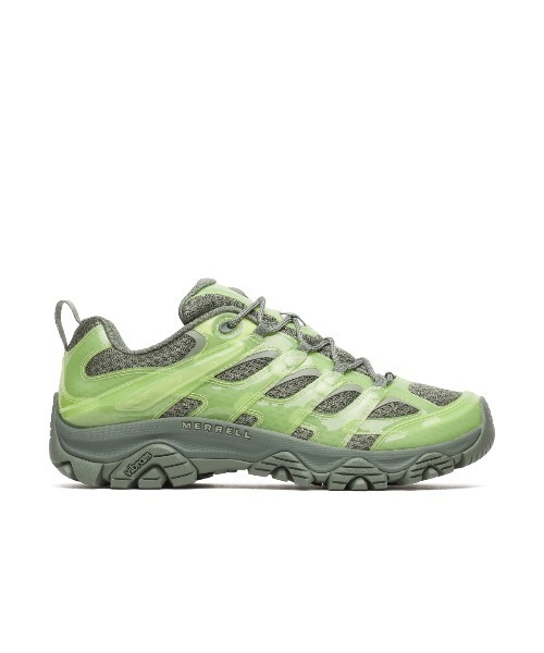 MERRELL(メレル)の「MERRELL MOAB 3 JELLY(メレル モアブ 3 ジェリー)(スニーカー・メンズ・グリーン系・29cm/28cm/27.5cm/27cm/26.5cm/26cm)」の2枚目の写真