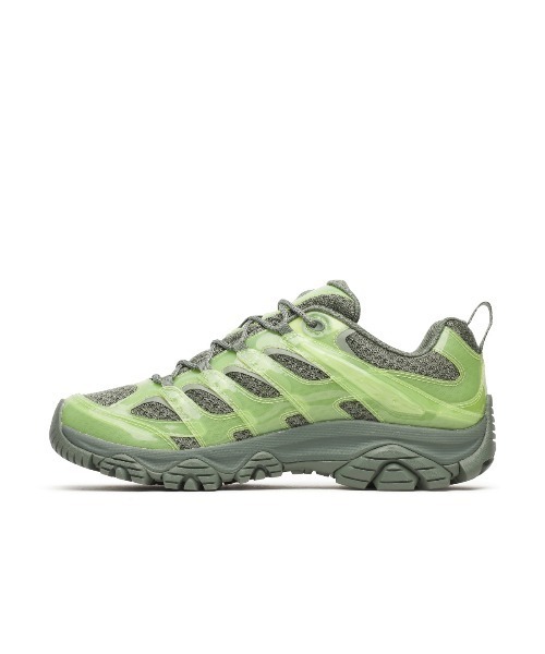 MERRELL(メレル)の「MERRELL MOAB 3 JELLY(メレル モアブ 3 ジェリー)(スニーカー・メンズ・グリーン系・29cm/28cm/27.5cm/27cm/26.5cm/26cm)」の3枚目の写真