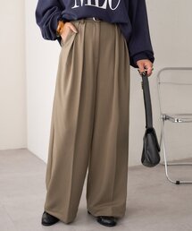 2タックツイルパンツ《WEB限定》