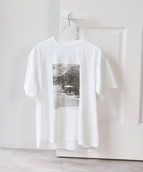 U by SPICK&SPAN（ユーバイスピックアンドスパン）の「リバーシブルTEEシャツ（Tシャツ/カットソー・レディース・グレー/ホワイト・FREE）」の3枚目の写真