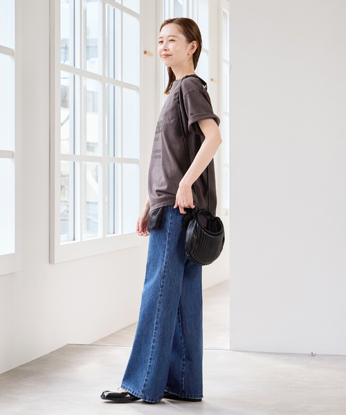 U by SPICK&SPAN(ユーバイスピックアンドスパン)の「リバーシブルTEEシャツ(Tシャツ/カットソー・レディース・グレー/ホワイト・FREE)」の19枚目の写真