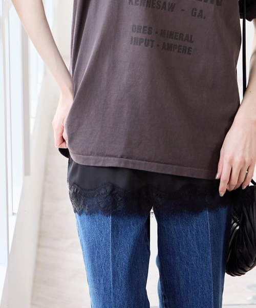 U by SPICK&SPAN(ユーバイスピックアンドスパン)の「リバーシブルTEEシャツ(Tシャツ/カットソー・レディース・グレー/ホワイト・FREE)」の20枚目の写真
