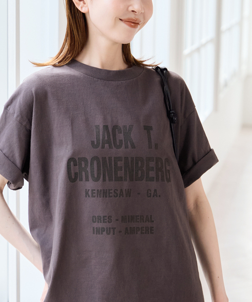 U by SPICK&SPAN(ユーバイスピックアンドスパン)の「リバーシブルTEEシャツ(Tシャツ/カットソー・レディース・グレー/ホワイト・FREE)」の22枚目の写真