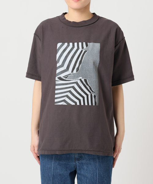 U by SPICK&SPAN(ユーバイスピックアンドスパン)の「リバーシブルTEEシャツ(Tシャツ/カットソー・レディース・グレー/ホワイト・FREE)」の5枚目の写真