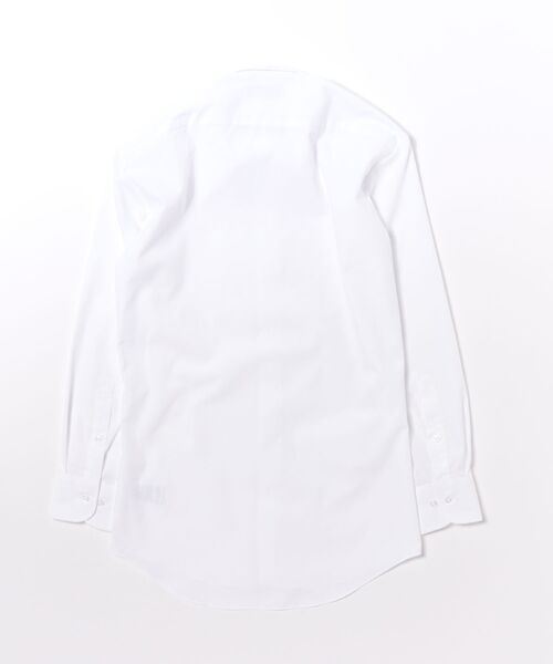 TOKYO SHIRTS(トウキョウシャツ)の「【吸水速乾】 形態安定ノンアイロン ボタンダウン 長袖ビジネスワイシャツ(ビジネスシャツ・メンズ・ホワイト・首回り39cm-裄丈80cm/首回り41cm-裄丈86cm/首回り43cm-裄丈82cm/首回り43cm-裄丈86cm/首回り42cm-裄丈86cm/首回り42cm-裄丈82cm/首回り41cm-裄丈82cm/首回り39cm-裄丈84cm/首回り37cm-裄丈84cm/首回り37cm-裄丈80cm)」の7枚目の写真