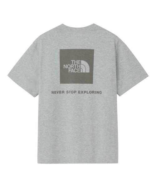 THE NORTH FACE(ザノースフェイス)の「ザ ノース フェイス THE NORTH FACE S/S Back Square Logo Tee ショートスリーブバックスクエアロゴティー(Tシャツ/カットソー・メンズ・グレー/ホワイト/ブラック・L/S/3L/LL/M)」の1枚目の写真