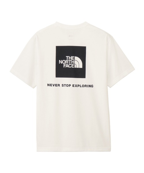 THE NORTH FACE(ザノースフェイス)の「ザ ノース フェイス THE NORTH FACE S/S Back Square Logo Tee ショートスリーブバックスクエアロゴティー(Tシャツ/カットソー・メンズ・グレー/ホワイト/ブラック・L/S/3L/LL/M)」の2枚目の写真