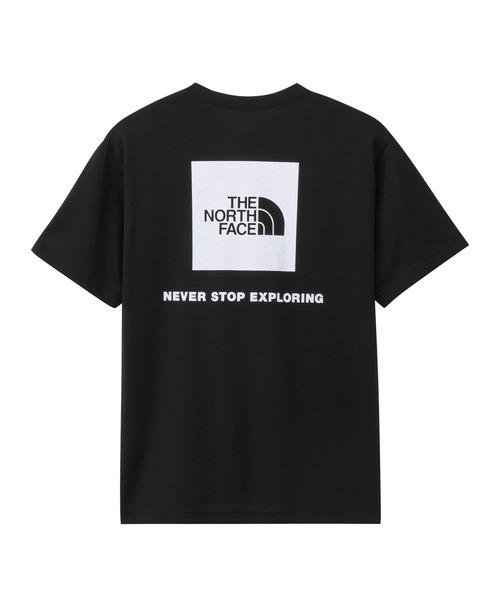 THE NORTH FACE(ザノースフェイス)の「ザ ノース フェイス THE NORTH FACE S/S Back Square Logo Tee ショートスリーブバックスクエアロゴティー(Tシャツ/カットソー・メンズ・グレー/ホワイト/ブラック・L/S/3L/LL/M)」の3枚目の写真