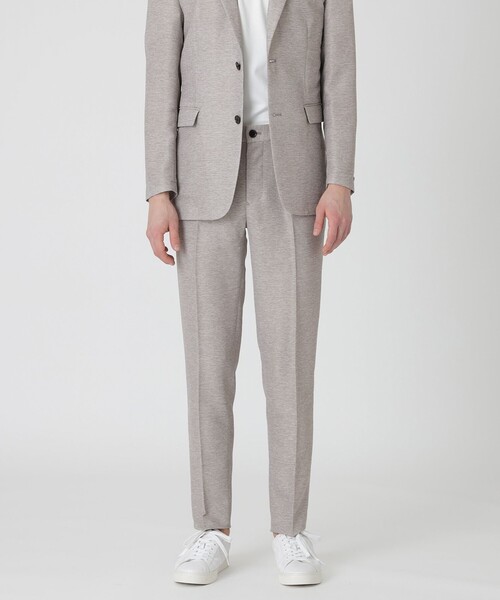 BLACK LABEL CRESTBRIDGE（ブラックレーベル・クレストブリッジ）の「メランジカラミトラウザーズ（その他パンツ・メンズ・ベージュ系その他/ライトグレー/ネイビー・L/M/XL/S）」の2枚目の写真