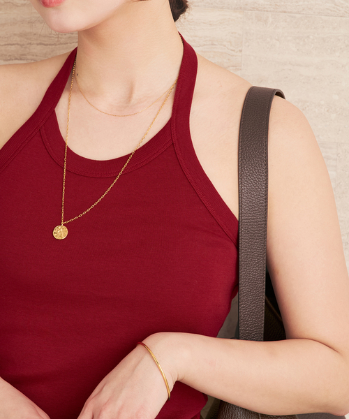 plage(プラージュ)の「FLORE FLORE / フローレフローレ ANGIE タンクトップ(タンクトップ・レディース・ブラウン系その他/ホワイト/レッド・FREE)」の3枚目の写真