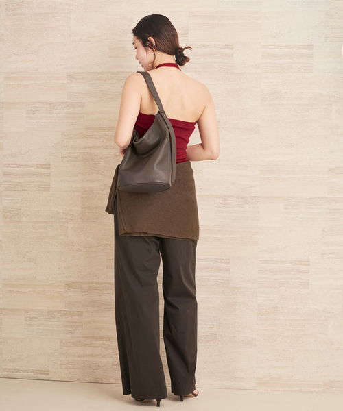 plage(プラージュ)の「FLORE FLORE / フローレフローレ ANGIE タンクトップ(タンクトップ・レディース・ブラウン系その他/ホワイト/レッド・FREE)」の10枚目の写真