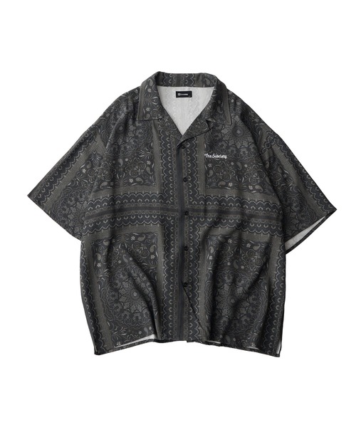 Subciety(サブサエティ)の「Medallion rayon shirt(シャツ/ブラウス・メンズ・ブラック/ホワイト/バーガンディー・LARGE/SMALL/MEDIUM/X-LARGE)」の12枚目の写真