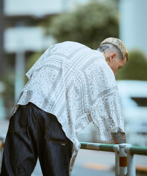 Subciety(サブサエティ)の「Medallion rayon shirt(シャツ/ブラウス・メンズ・ブラック/ホワイト/バーガンディー・LARGE/SMALL/MEDIUM/X-LARGE)」の20枚目の写真
