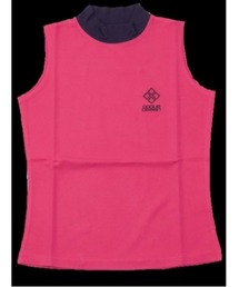 DOCUS（ドゥーカス）の「【DOCUS】（ドゥーカス）レディース ゴルフウェア ノースリーブ モックネック シャツ（Tシャツ/カットソー）」