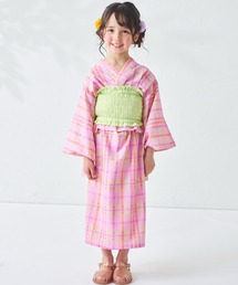 pairmanon（ペアマノン）の「【簡単着付け】ガールズ 2WAY セパレート浴衣（浴衣）」