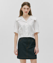 OSTKAKA（オストカーカ）の「ランドセイラー ブラウス ホワイト（シャツ/ブラウス）」