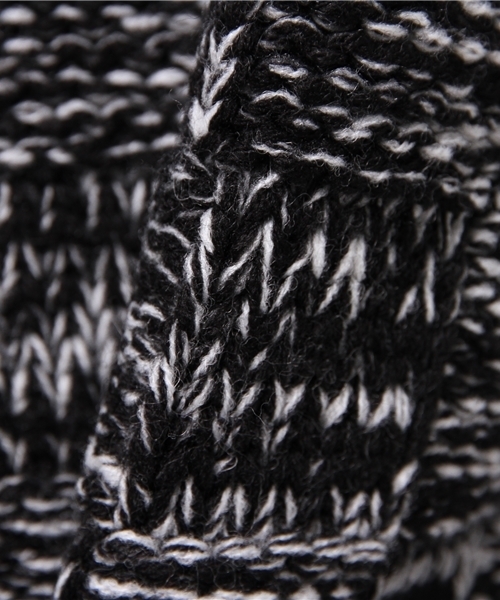 OUTLET（アウトレット）の「【goocy】引キ揃エT/NKnit（ニット/セーター・レディース・オレンジ/グリーン/オフホワイト・FREE）」の10枚目の写真