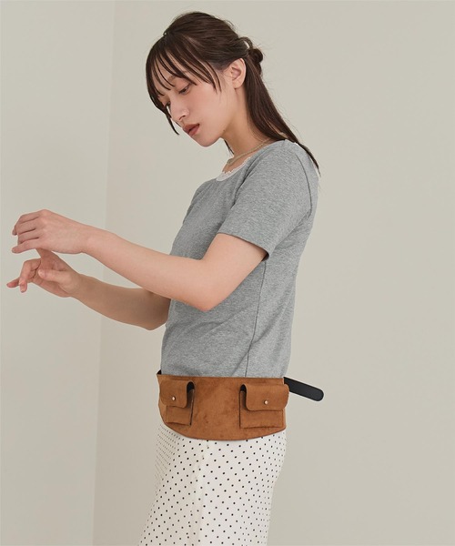 miette(ミエット)の「レース付きバックオープントップス(Tシャツ/カットソー・レディース・杢グレー/ブラック/オフホワイト・FREE)」の22枚目の写真