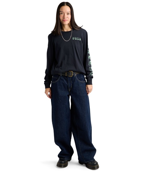 BURTON(バートン)の「ノワールライン ロングスリーブ Tシャツ(Tシャツ/カットソー・メンズ・ブラック・L/M/S)」の3枚目の写真