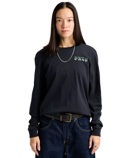 BURTON(バートン)の「ノワールライン ロングスリーブ Tシャツ(Tシャツ/カットソー・メンズ・ブラック・L/M/S)」の4枚目の写真