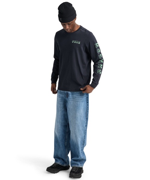 BURTON(バートン)の「ノワールライン ロングスリーブ Tシャツ(Tシャツ/カットソー・メンズ・ブラック・L/M/S)」の2枚目の写真