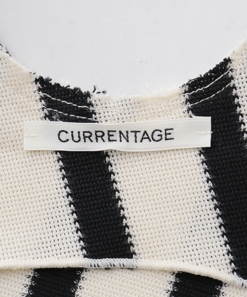 Spick & Span(スピックアンドスパン)の「CURRENTAGE / カレンテージ ラッセルストライプドレス(ワンピース・レディース・ブラック・FREE)」の13枚目の写真