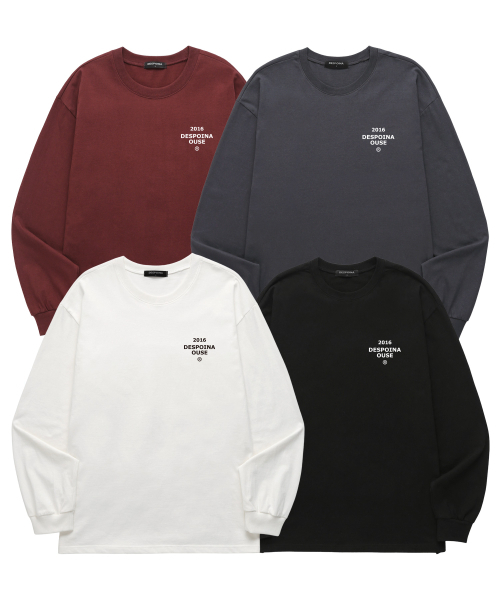 OUSE（オウズ）の「ベーシックロゴロングスリーブ (DLS039) バーガンディ（Tシャツ/カットソー・メンズ・その他・XX-LARGE/X-LARGE/LARGE/MEDIUM/SMALL）」の4枚目の写真
