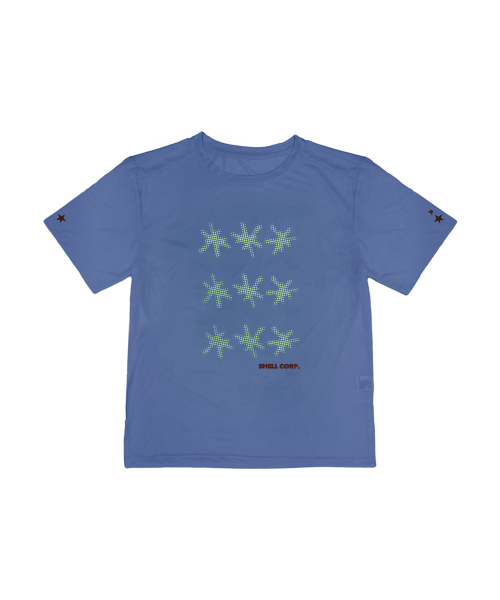 SHELL CORPORATION(シェルコーポレーション)の「3Mリフレクティブクーリング半袖TシャツFixed Star - 3カラー(Tシャツ/カットソー・レディース・ミント/ブルー/ブラック・MEDIUM/SMALL)」の7枚目の写真