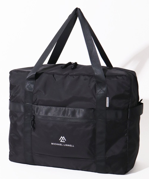 MICHAEL LINNELL(マイケル リンネル)の「【MICHAEL LINNELL/マイケルリンネル】POCKETABLE BOSTON BAG/ポケッタブル ボストンバッグ(容量:約36L)(ボストンバッグ・レディース・グレー/ベージュ/オリーブ/ブラック・FREE)」の2枚目の写真