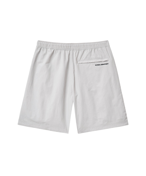 PHYPS MOTORCYCLE(フィップスモーターサイクル)の「Nylon Wing Logo 7Inch Packable Beach Shorts Light Gray(その他パンツ・レディース・その他・X-LARGE/SMALL/MEDIUM/LARGE)」の2枚目の写真