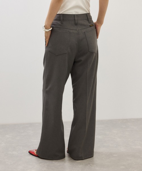 Wrangler（ラングラー）の「【Wrangler for ADAM ET ROPE'】別注WRANCHER WIDE/吸水速乾（スラックス・レディース・グレー/ブラック/ベージュ・M/S）」の11枚目の写真