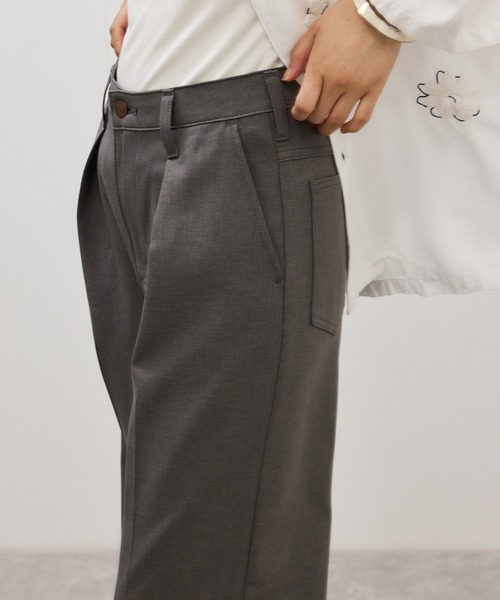 Wrangler for ADAM ET ROPE'】別注WRANCHER WIDE/吸水速乾（スラックス