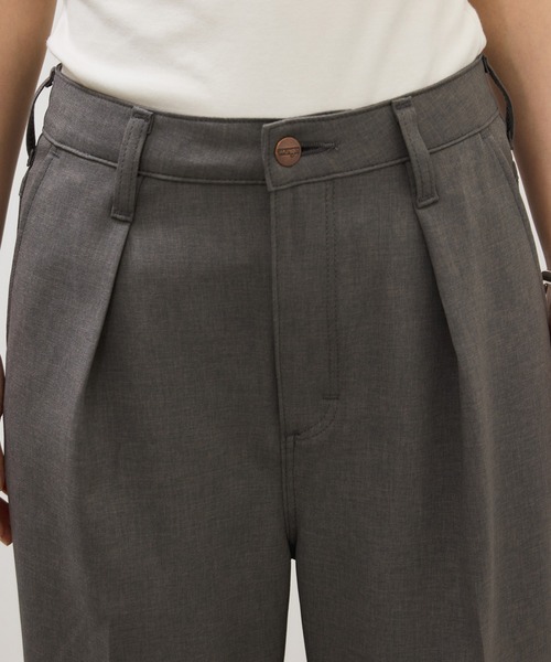 Wrangler（ラングラー）の「【Wrangler for ADAM ET ROPE'】別注WRANCHER WIDE/吸水速乾（スラックス・レディース・グレー/ブラック/ベージュ・M/S）」の19枚目の写真