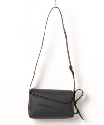 【 NiiNa / ニーナ 】高品質牛革ミニマルフラップショルダーバッグ