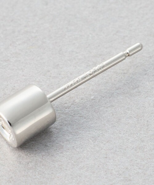 Jouete（ジュエッテ）の「[バックキャッチピアス] ジルコニア チューブ（ピアス（片耳用）・レディース・プラチナム/イエローゴールド・FREE）」の5枚目の写真