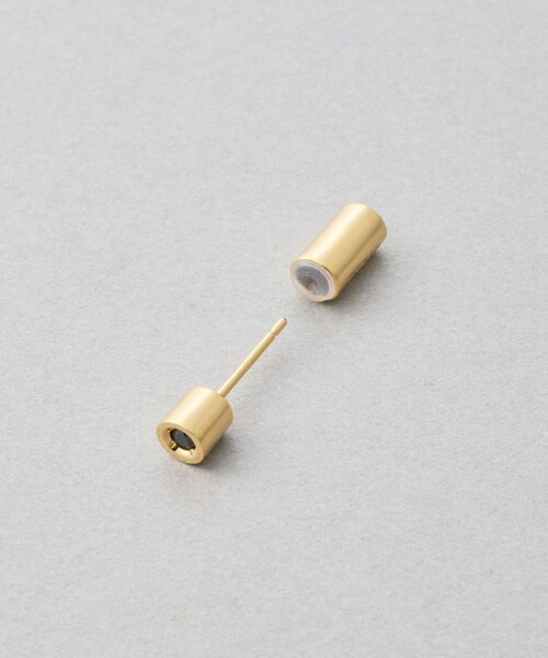 Jouete（ジュエッテ）の「[バックキャッチピアス] ジルコニア チューブ（ピアス（片耳用）・レディース・プラチナム/イエローゴールド・FREE）」の12枚目の写真