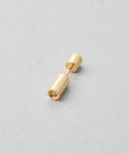 Jouete（ジュエッテ）の「[バックキャッチピアス] ジルコニア チューブ（ピアス（片耳用）・レディース・プラチナム/イエローゴールド・FREE）」の13枚目の写真