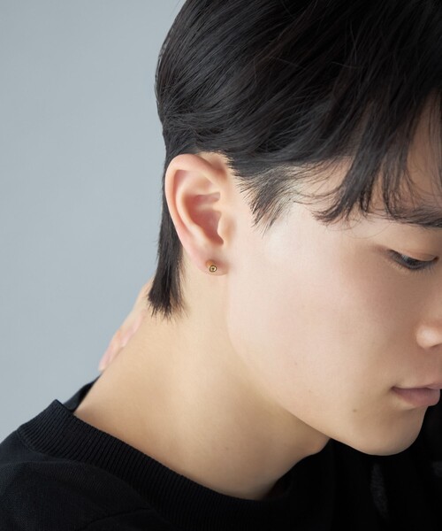 Jouete（ジュエッテ）の「[バックキャッチピアス] ジルコニア チューブ（ピアス（片耳用）・レディース・プラチナム/イエローゴールド・FREE）」の18枚目の写真