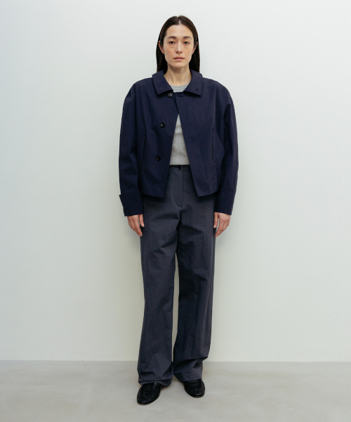 BLANKROOM HER(ブランクルームウーマン)の「ウォッシュドロールアップパンツ_BLUE(その他パンツ・レディース・その他・0/1/2)」の2枚目の写真