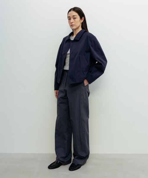 BLANKROOM HER(ブランクルームウーマン)の「ウォッシュドロールアップパンツ_BLUE(その他パンツ・レディース・その他・0/1/2)」の3枚目の写真