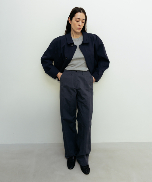 BLANKROOM HER(ブランクルームウーマン)の「ウォッシュドロールアップパンツ_BLUE(その他パンツ・レディース・その他・0/1/2)」の4枚目の写真