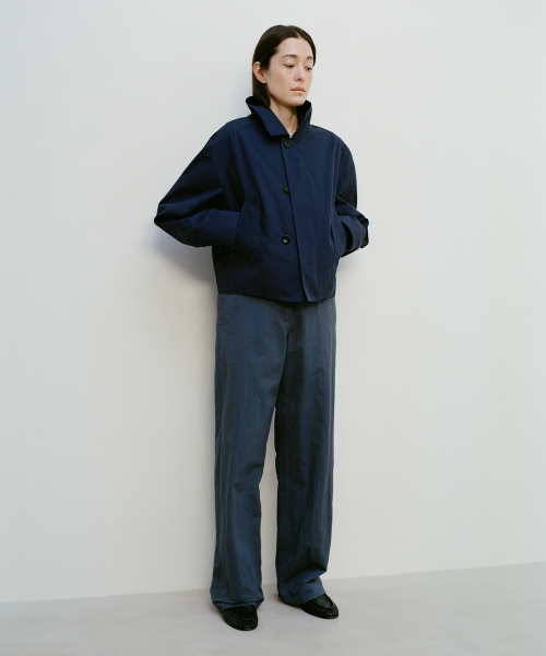 BLANKROOM HER(ブランクルームウーマン)の「ウォッシュドロールアップパンツ_BLUE(その他パンツ・レディース・その他・0/1/2)」の5枚目の写真